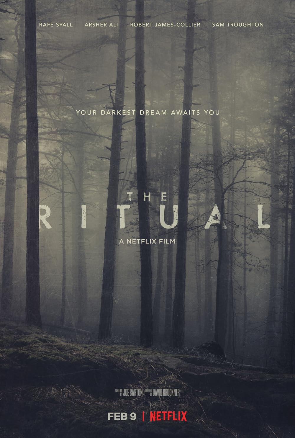 The Ritual- Best horror suspense movies on netflix