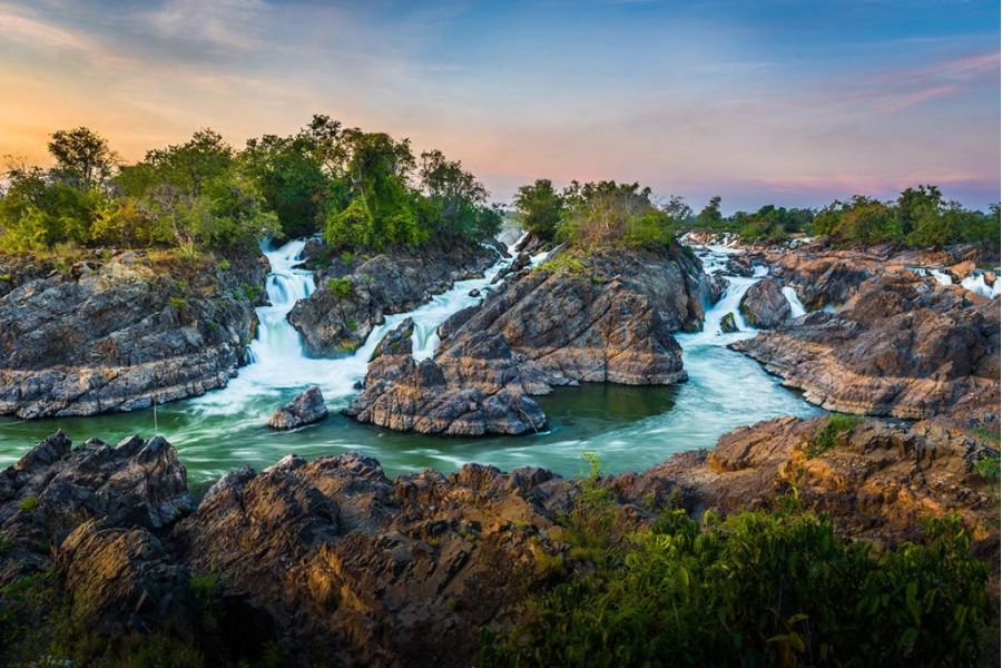 The 4000 Islands (Si Phan Don). 