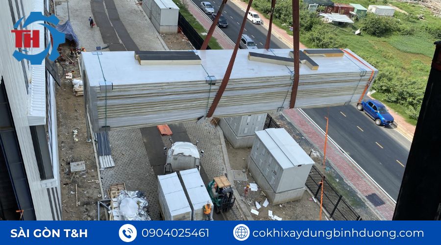 Quy trình thi công vách Panel đúng kỹ thuật tại Cơ khí xây dựng Sài Gòn T&H