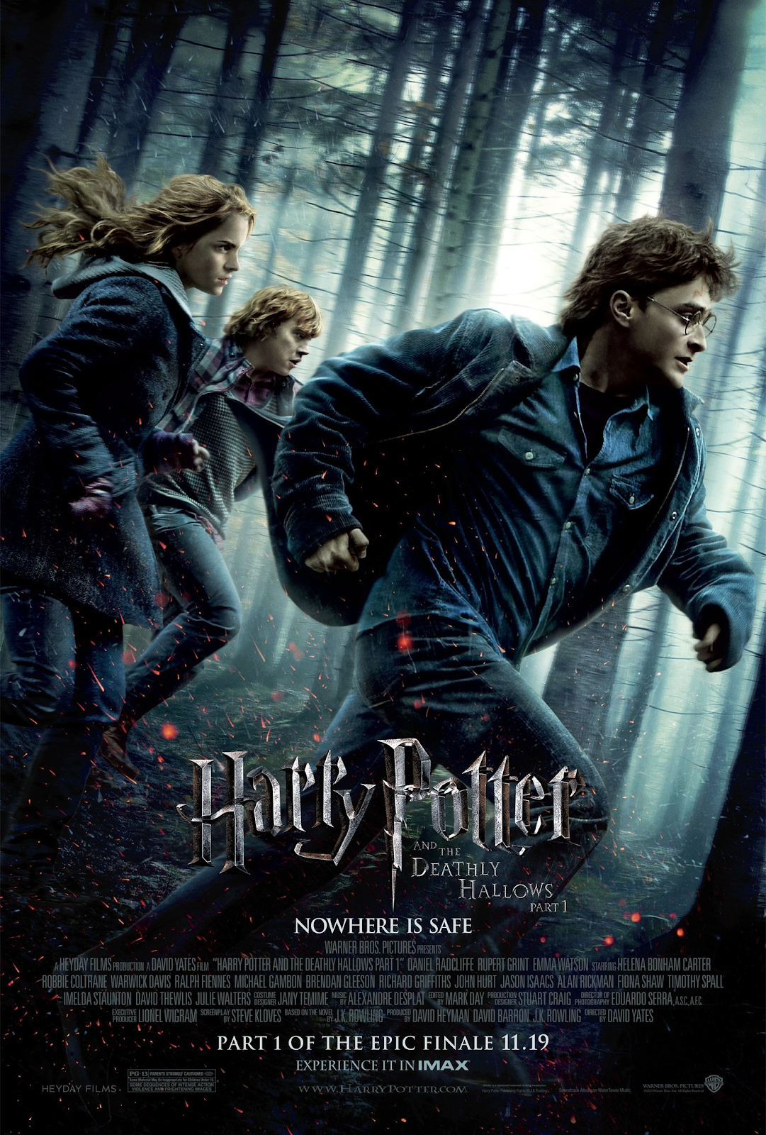 Harry Potter and the Deathly Hallows - Part 1- harry potter movies in order