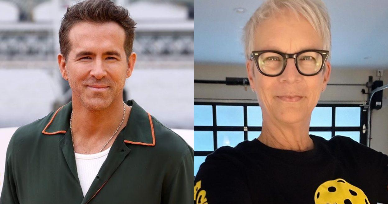 ryan reynolds has defended jamie lee curtis.