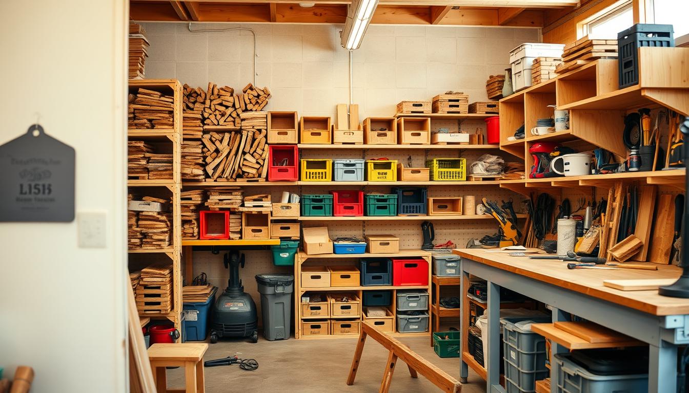 wooden storage ideas