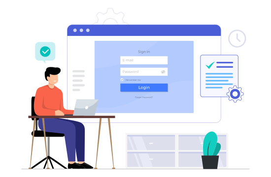 test cases for login-page