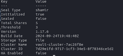 Unsealing Vault
