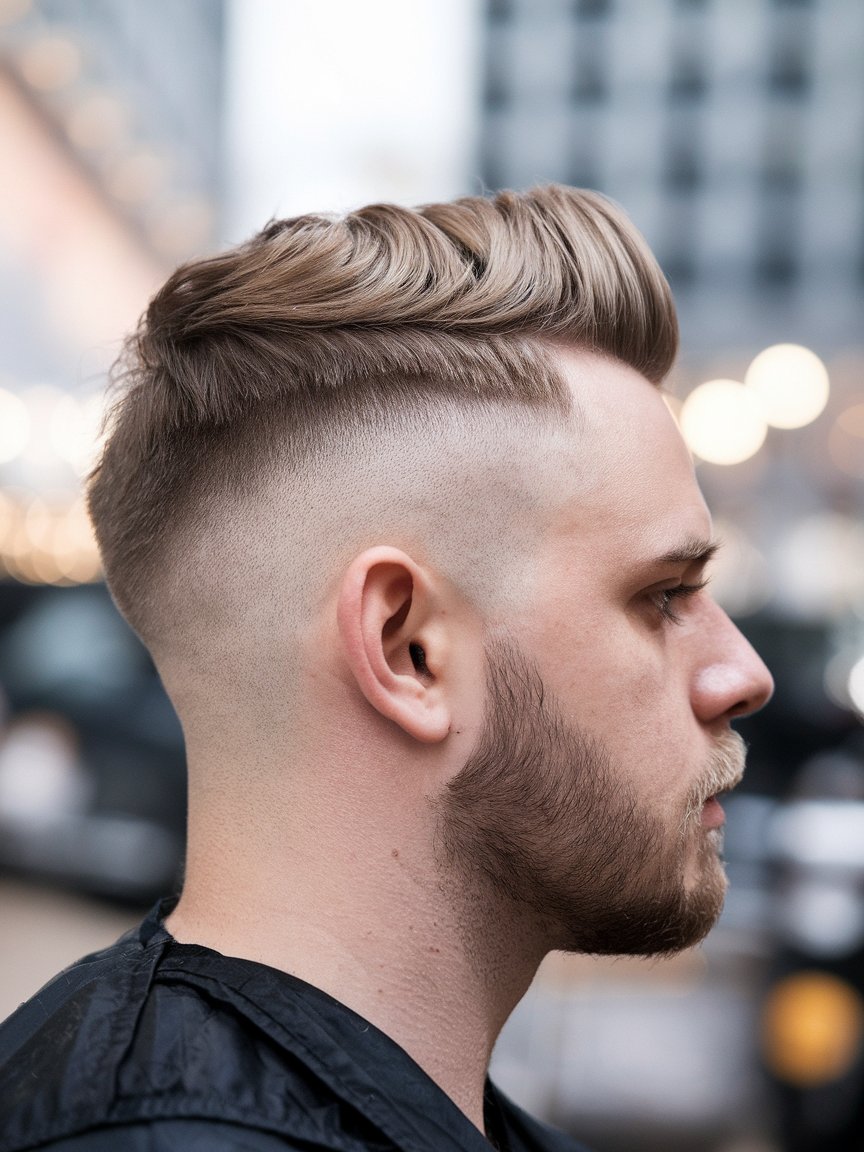 7. Modern Mullet Fade