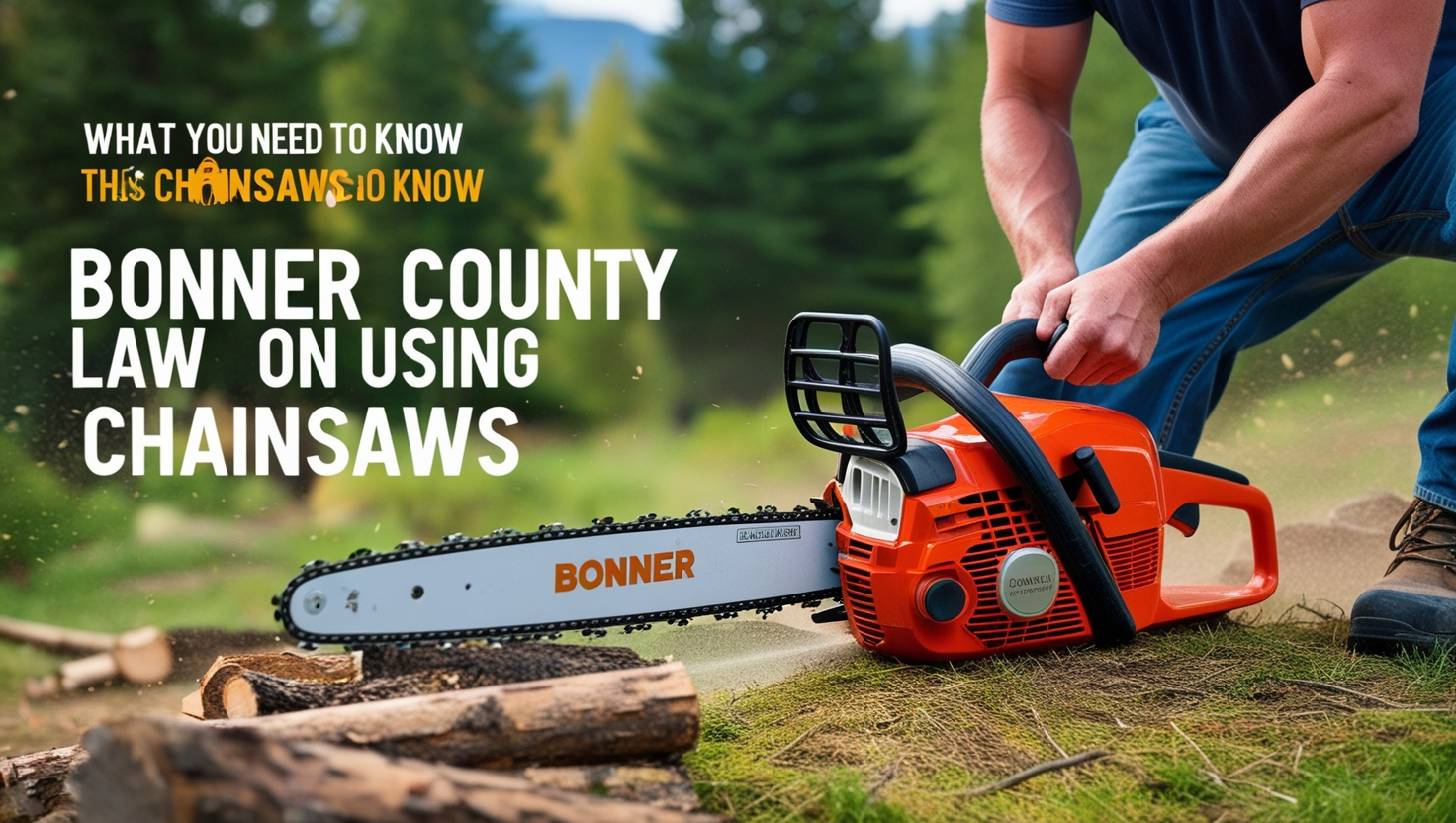 Bonner Count Law on Using Chainsaws