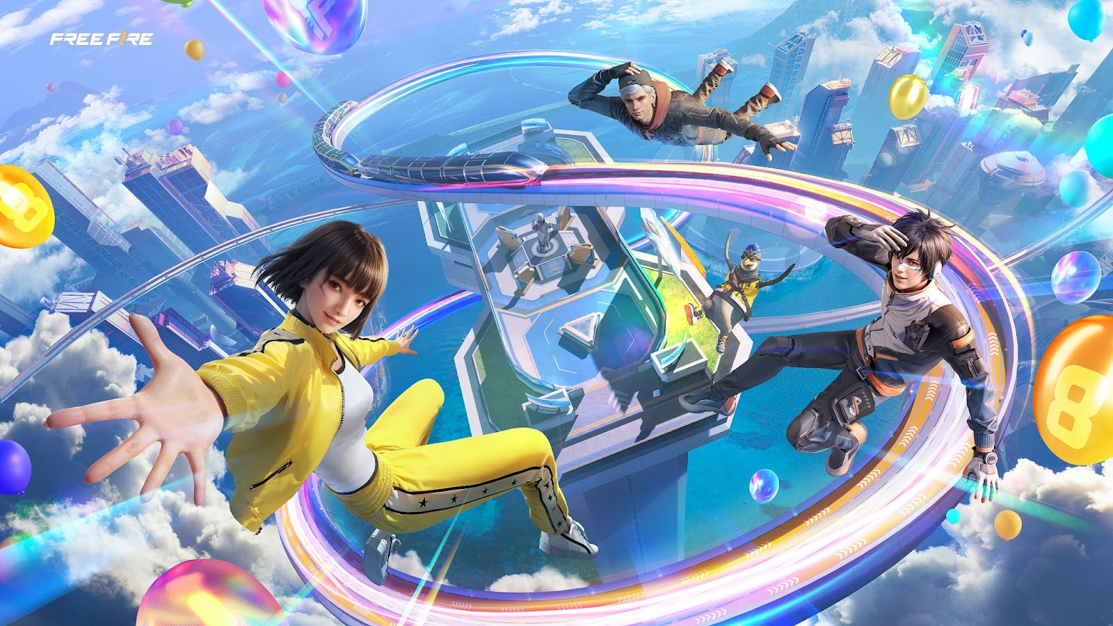 Sinh nhật Free Fire 8 tuổi: Chế độ mới đỉnh cao, vật phẩm Vô Hạn cực chất