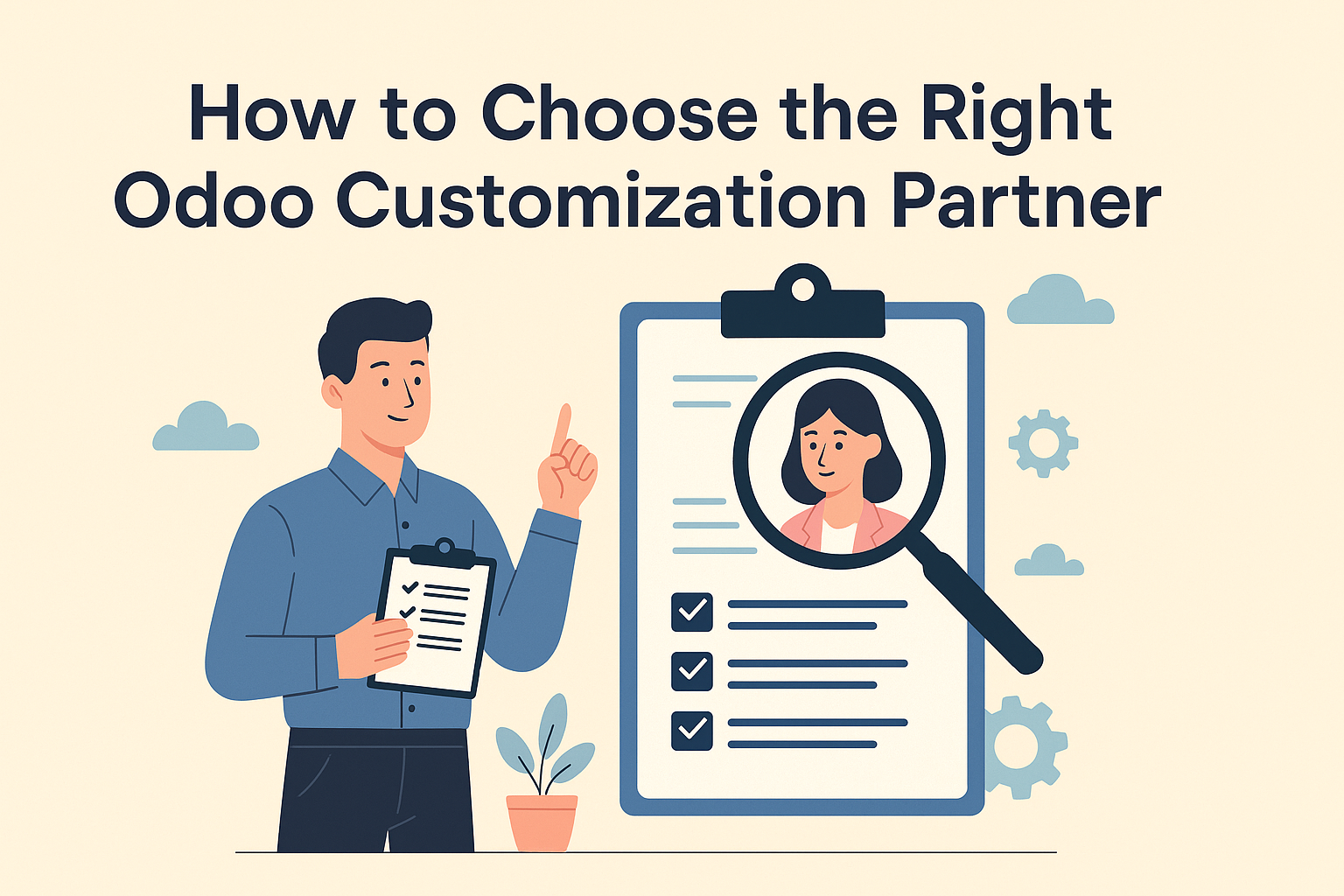 how to choose the right odoo customization partner