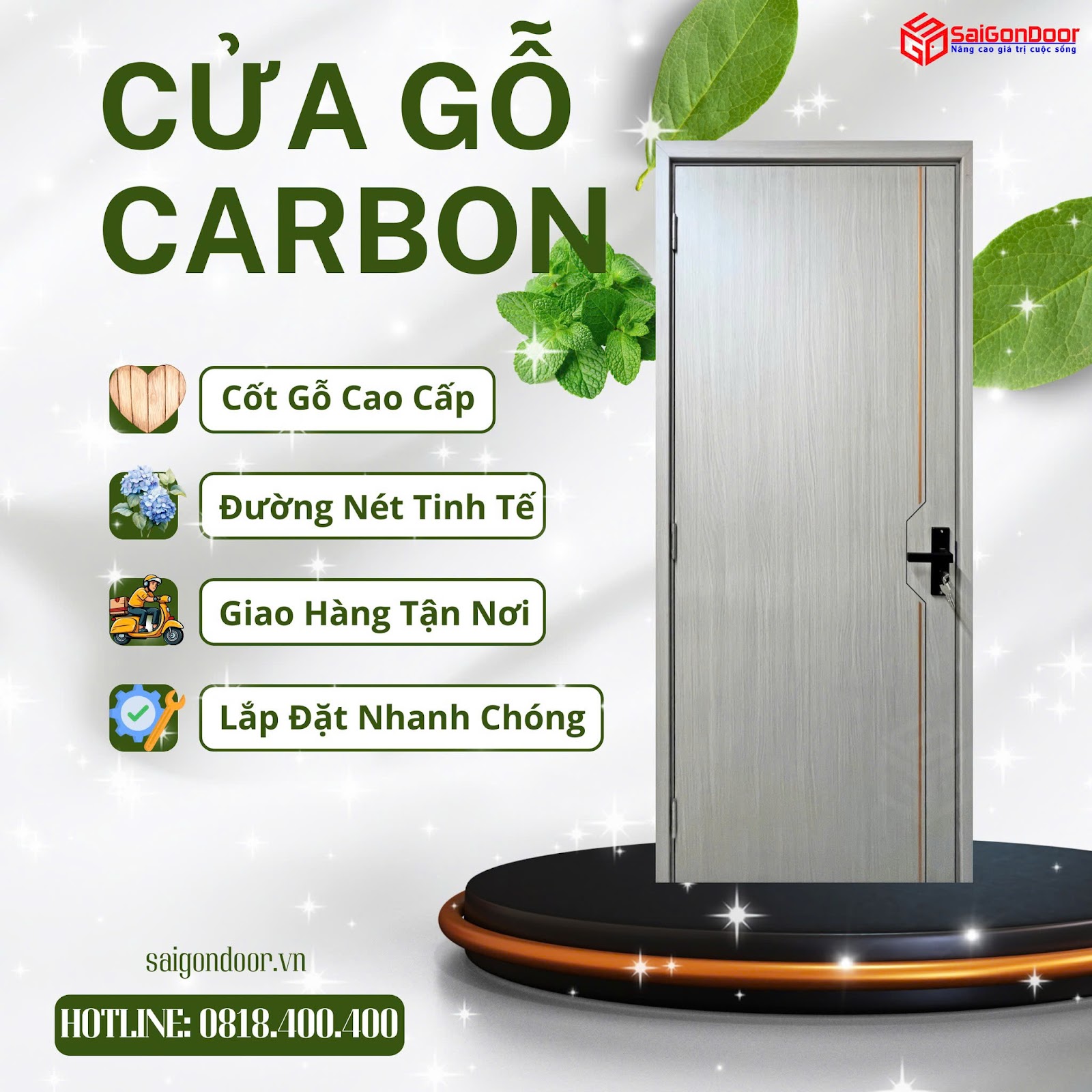CỬA GỖ BIẾN TÍNH – BỀN ĐẸP VƯỢT THỜI GIAN, LỰA CHỌN LÝ TƯỞNG CHO KHÔNG GIAN SỐNG HIỆN ĐẠI