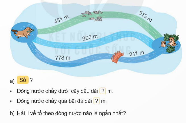 BÀI 59 PHÉP CỘNG (không nhớ) TRONG PHẠM VI 1000I.HOẠT ĐỘNGCâu 1: Tính. Đáp án chuẩn:Câu 2: Đặt tính rồi tính.Đáp án chuẩn:Câu 3: Mèo và hà mã vớt được những hòm đựng ngọc trai. Số viên ngọc trai được ghi trên mỗi hòm.Đáp án chuẩn:a) Thuyền của mèo vớt được tất cả 478 viên ngọc trai.b) Thuyền của hà mã vớt được tất cả 457 viên ngọc trai.II.LUYỆN TẬP 