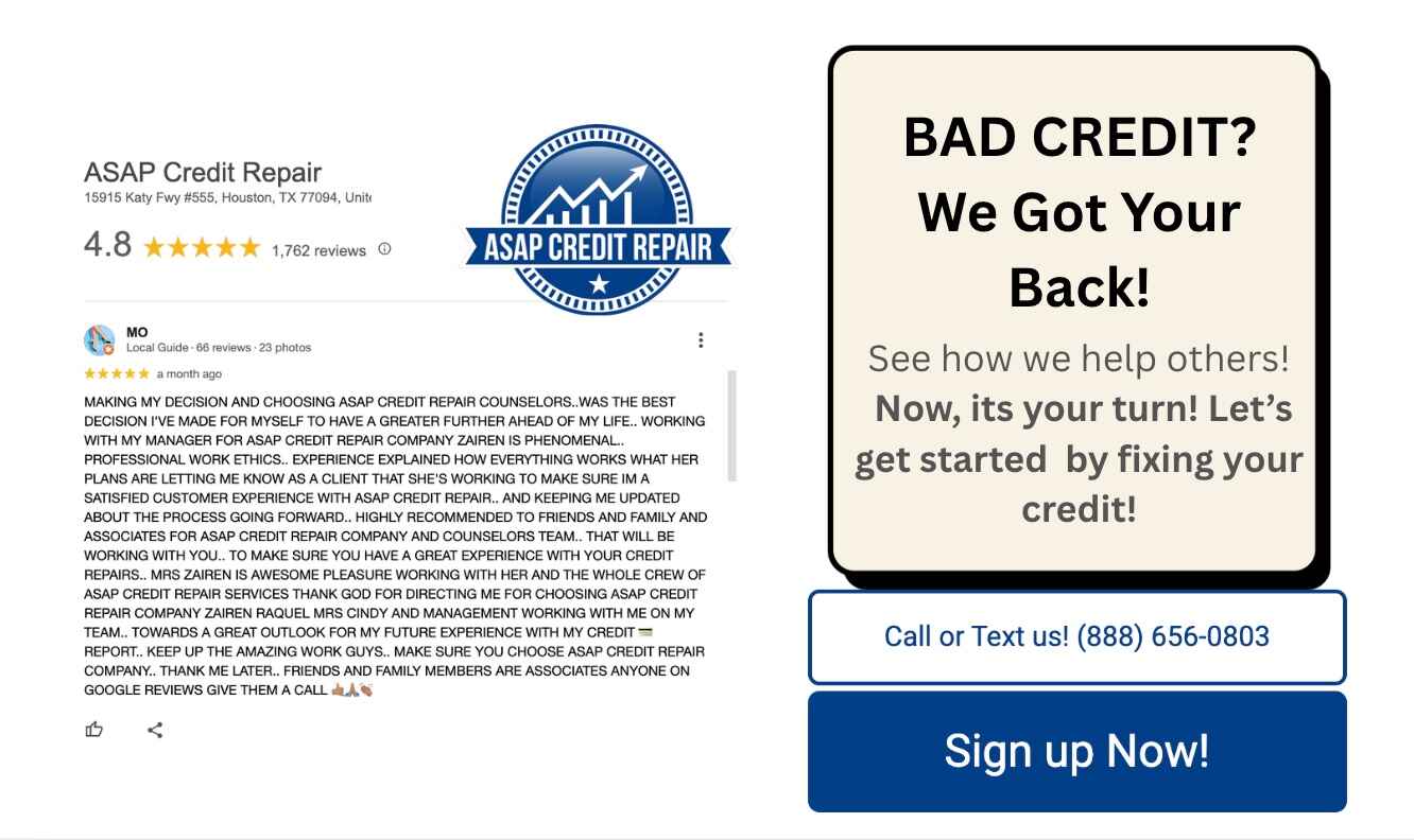 fix bad credit