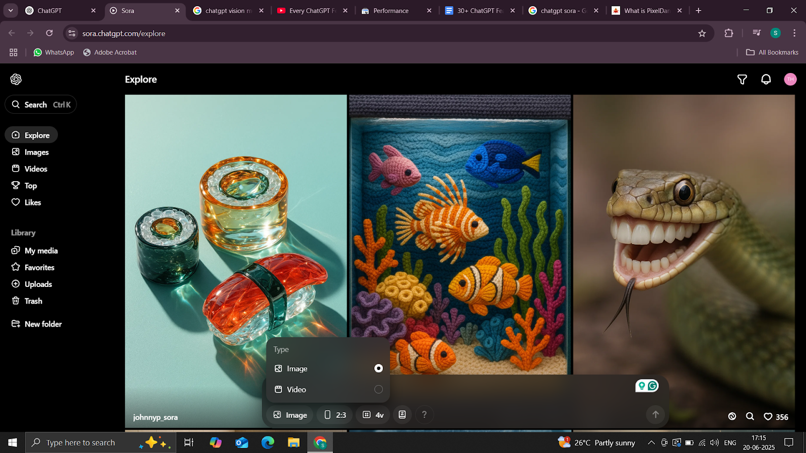 chatgpt's sora video generating feature