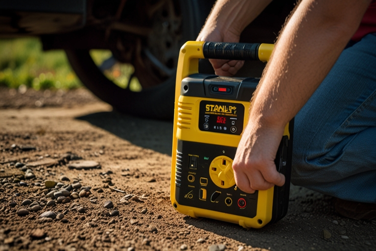 Bear Hollow Supply Stanley 700 Amp Jump Starter