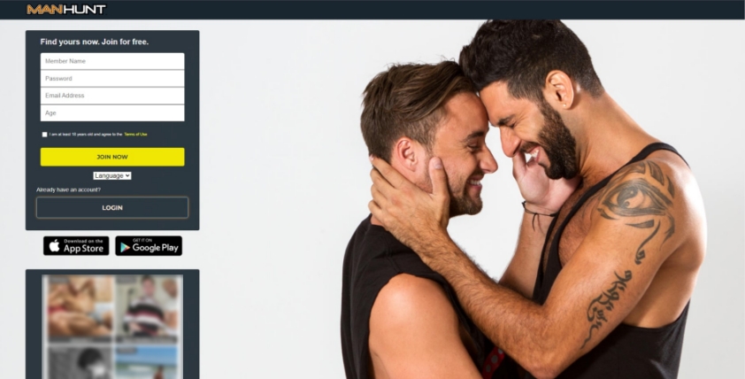 manhunt gay dating site homepage