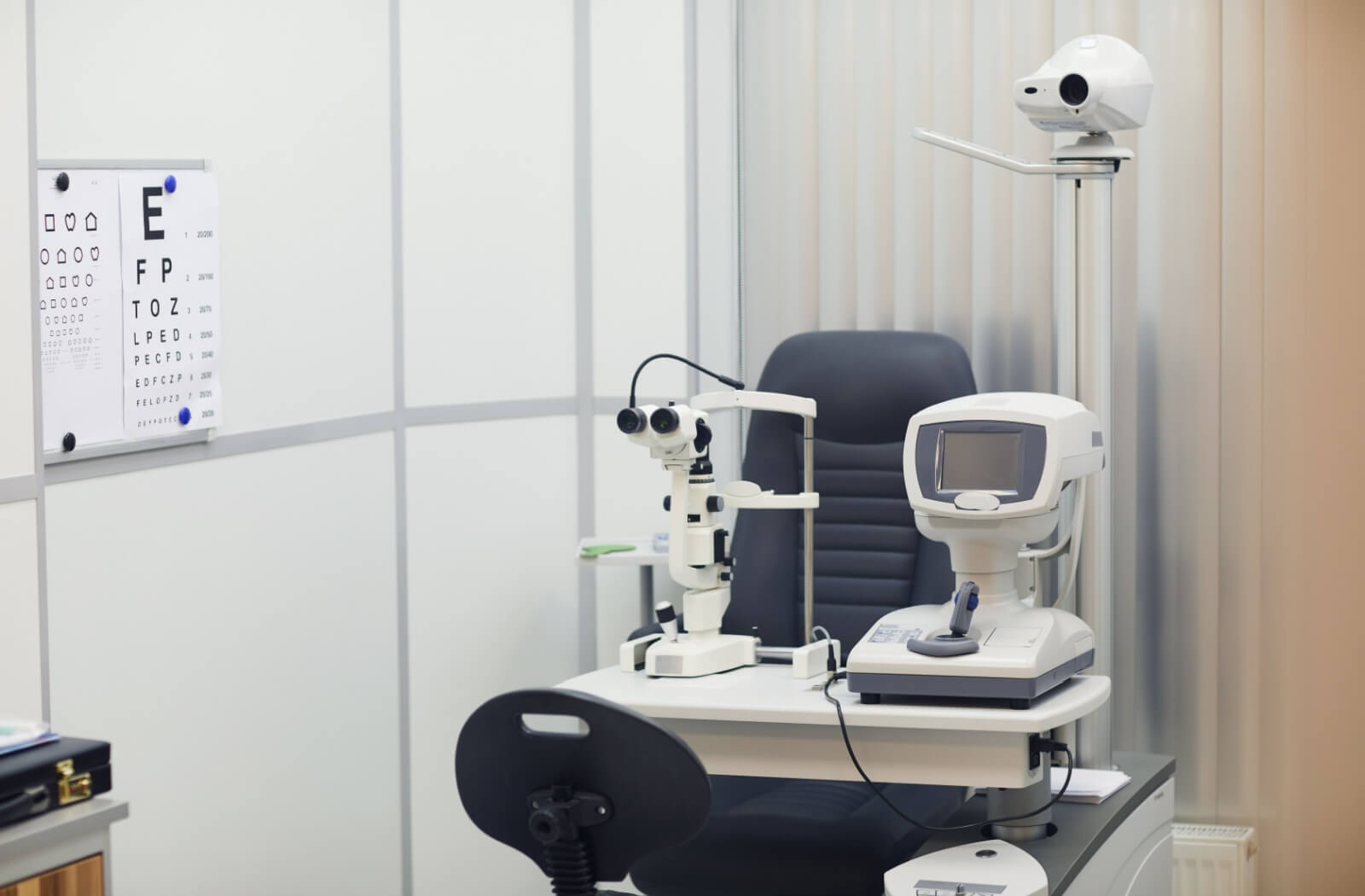 an optometry clinic ready to treat pink eye and other conditions