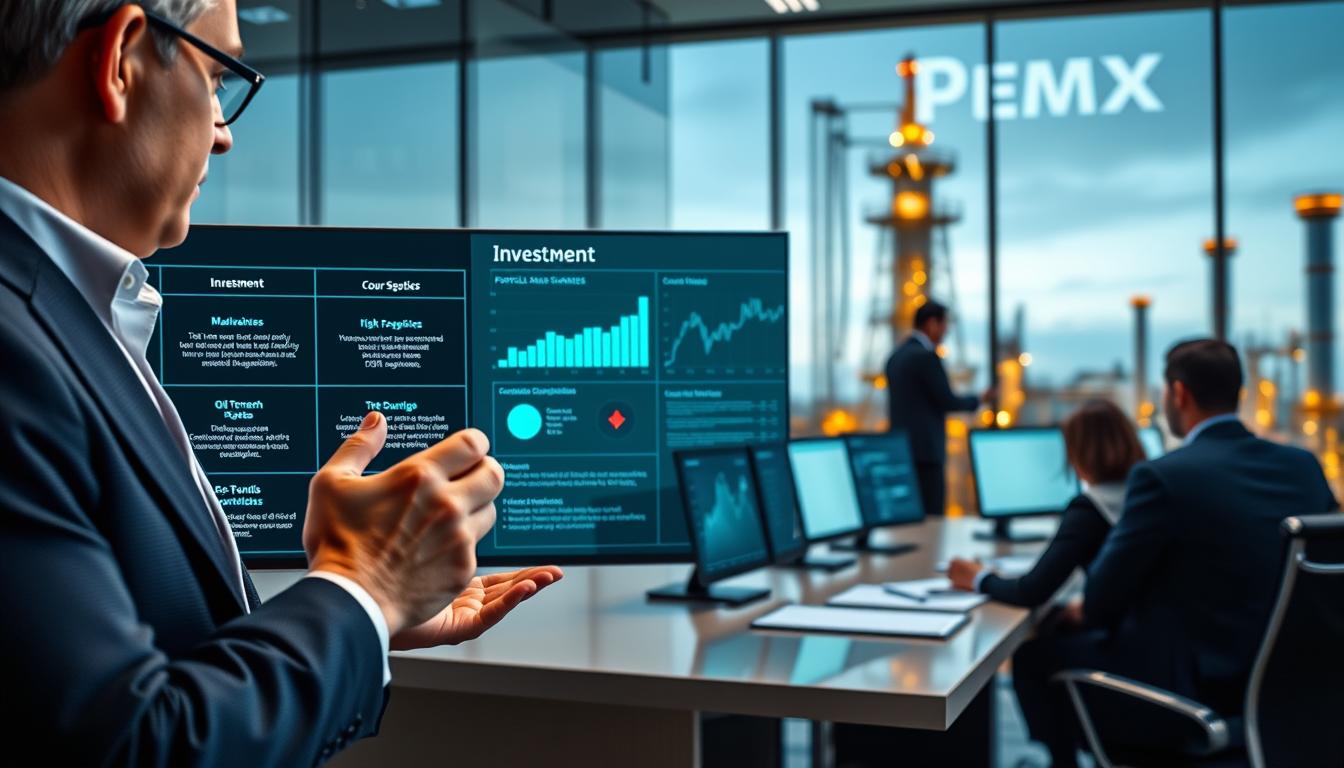 estrategias de inversión en Pemex