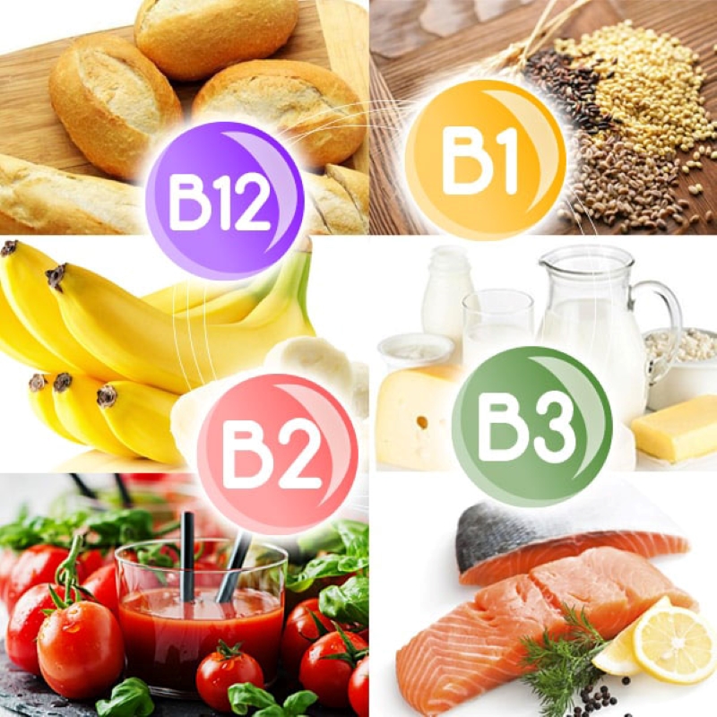 Nhóm vitamin B phổ biến