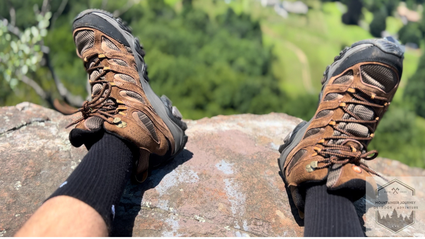 Merrell Moab 3 at the top of the summit