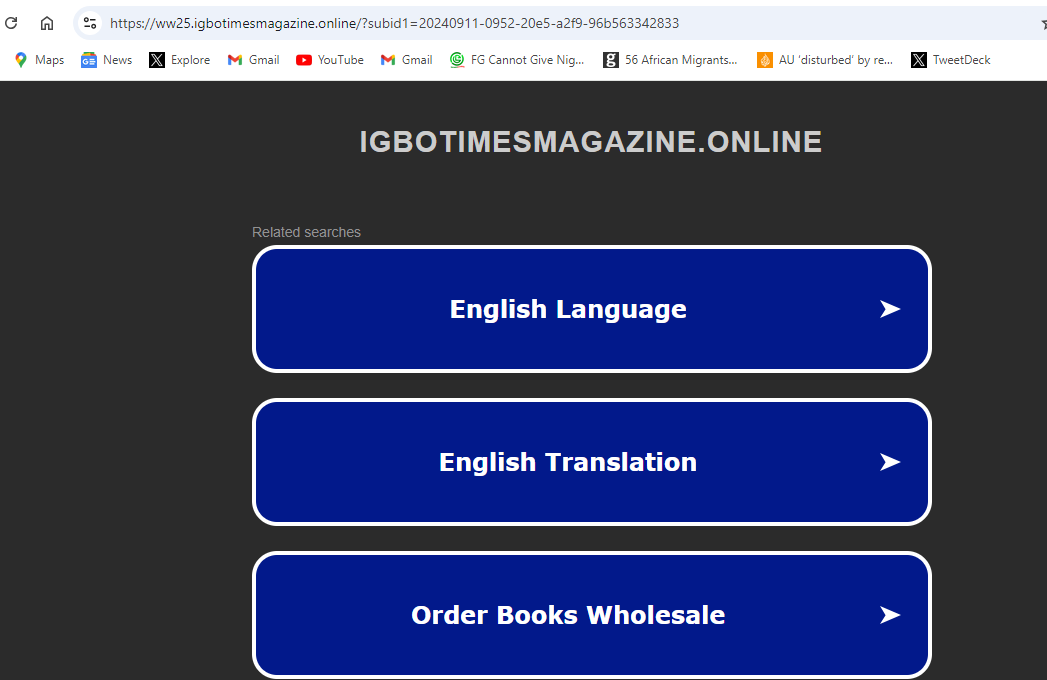 The Face behind IgbotimesMagazine, dodgy website notorious for spreading separatist, Russian disinformation