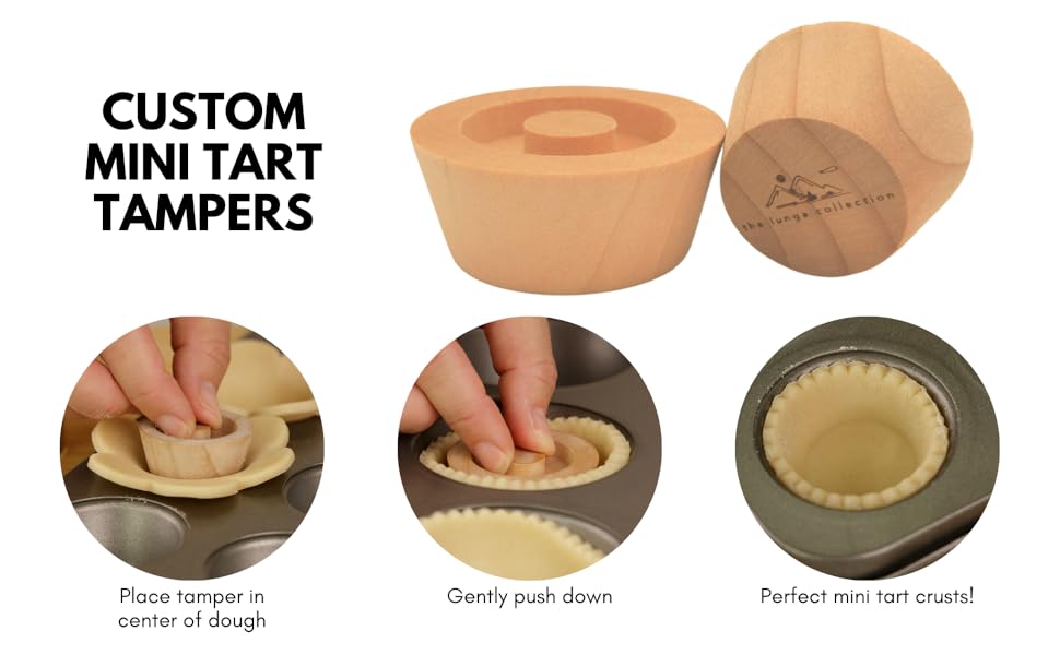 mini tart tampers 