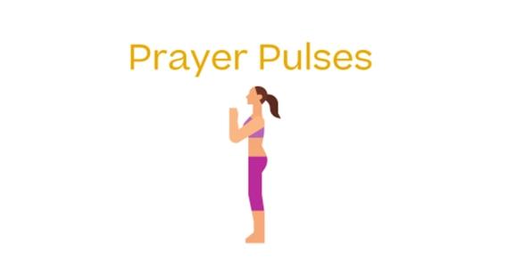 How to do step by step prayer pulses in the gym