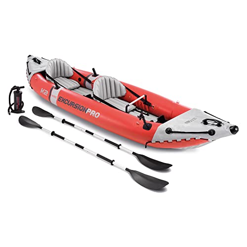 Intex 68309EP Excursion Pro K2 Inflatable Kayak Set: Includes Deluxe ...