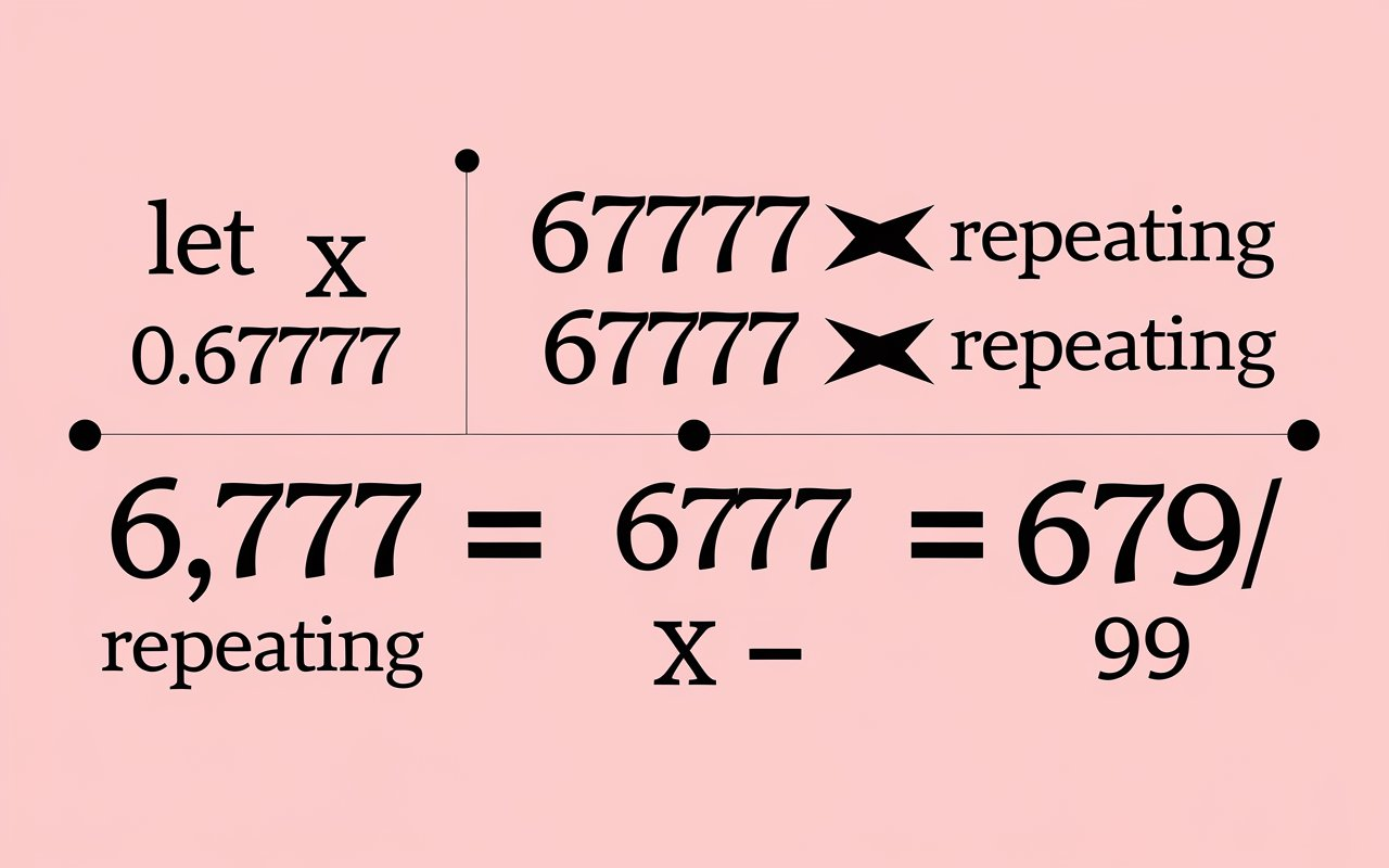 0.67777 Repeating as a Fraction