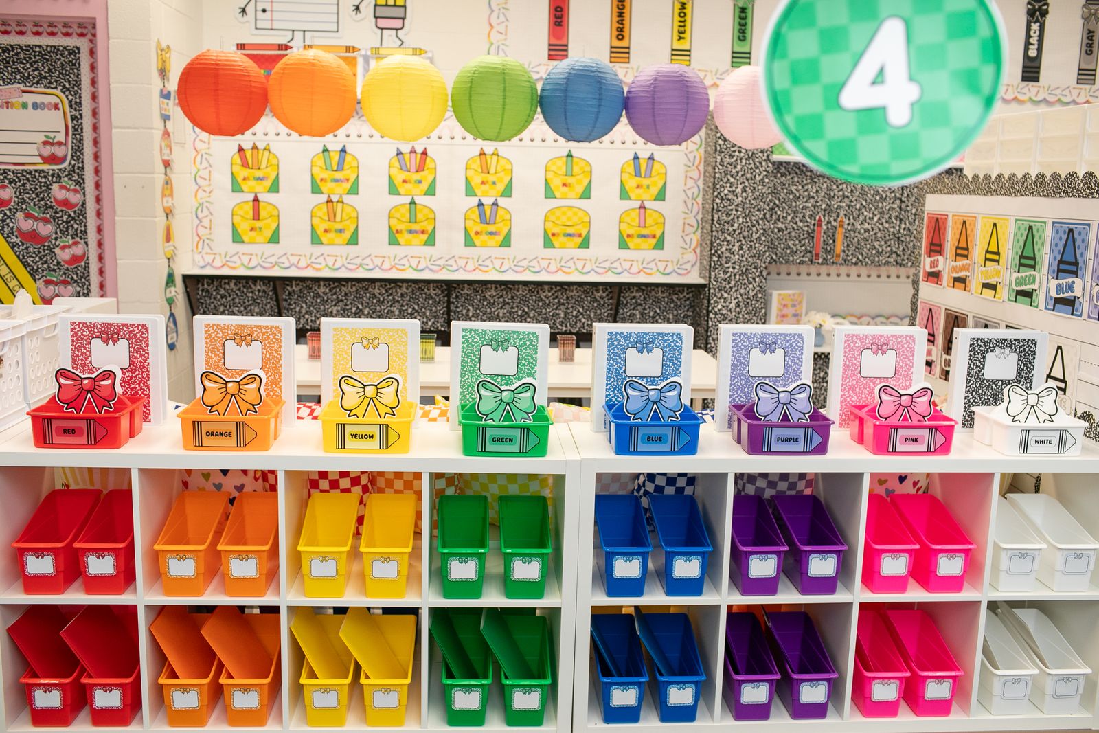 Color coding classroom system