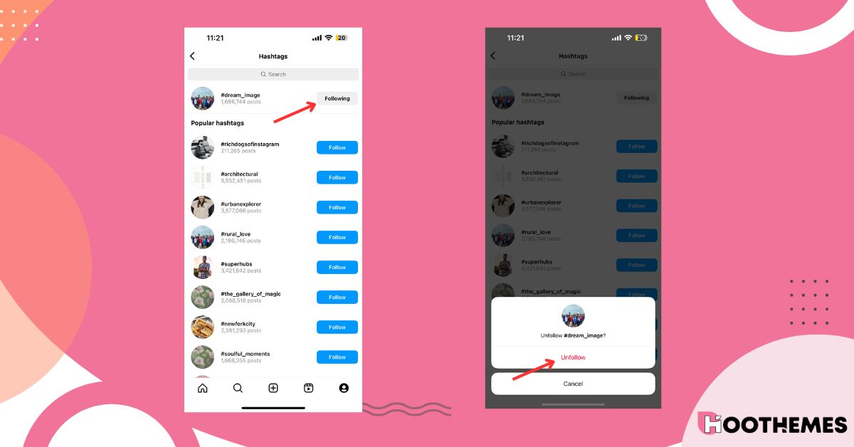 How to Unfollow a Hashtag on Instagram (2)