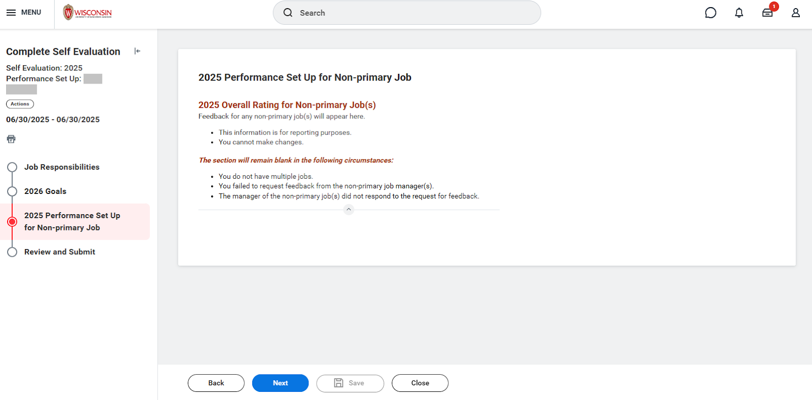 Non-Primary job information appears for all employees. 