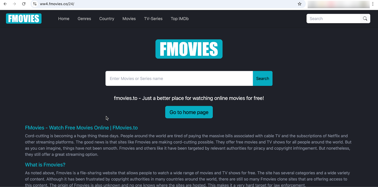 fmovies.co home