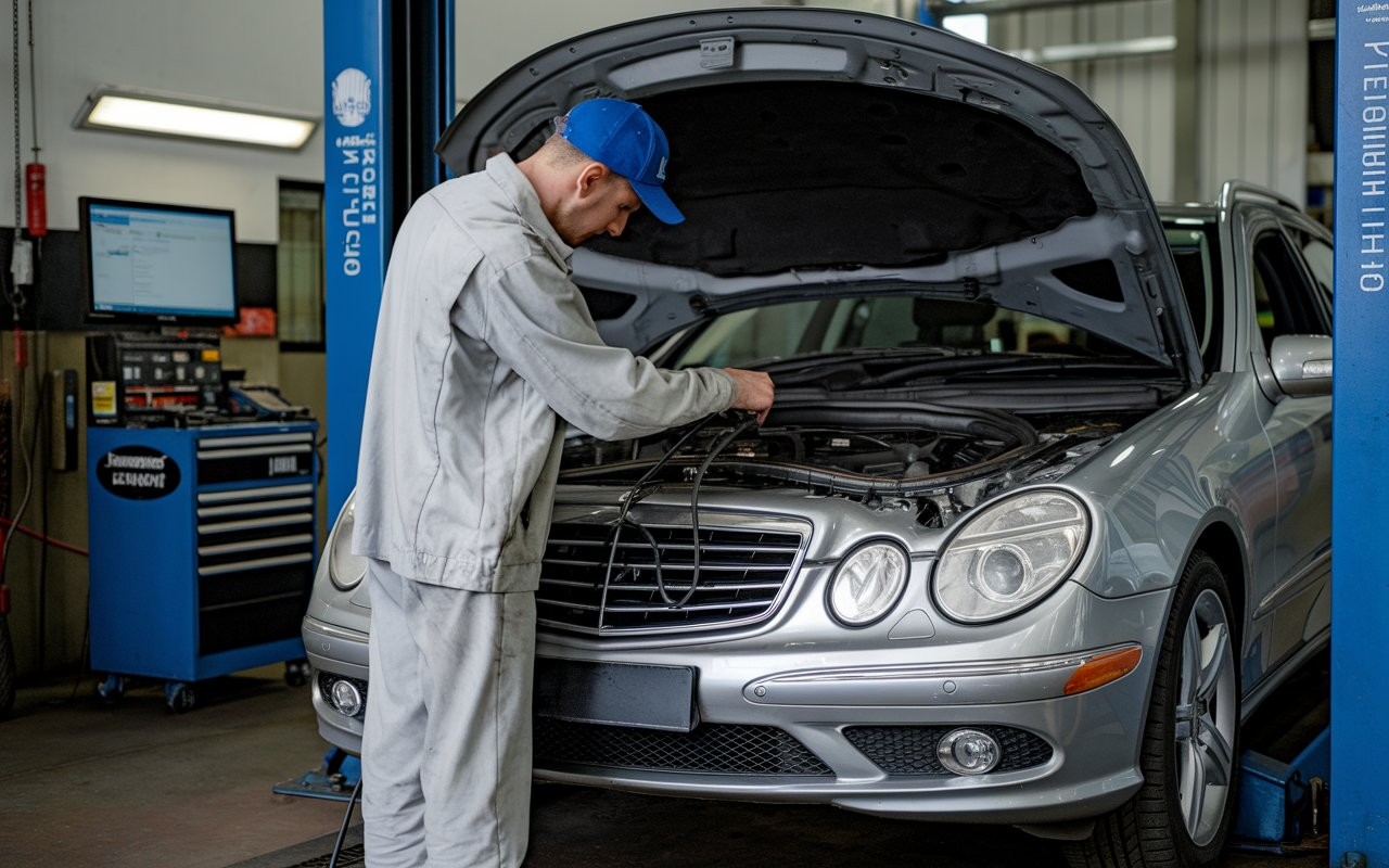 Repair Code U110B on a 09 Mercedes E350