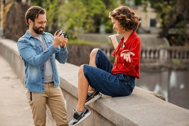 Capturing Romance on a Charming Street