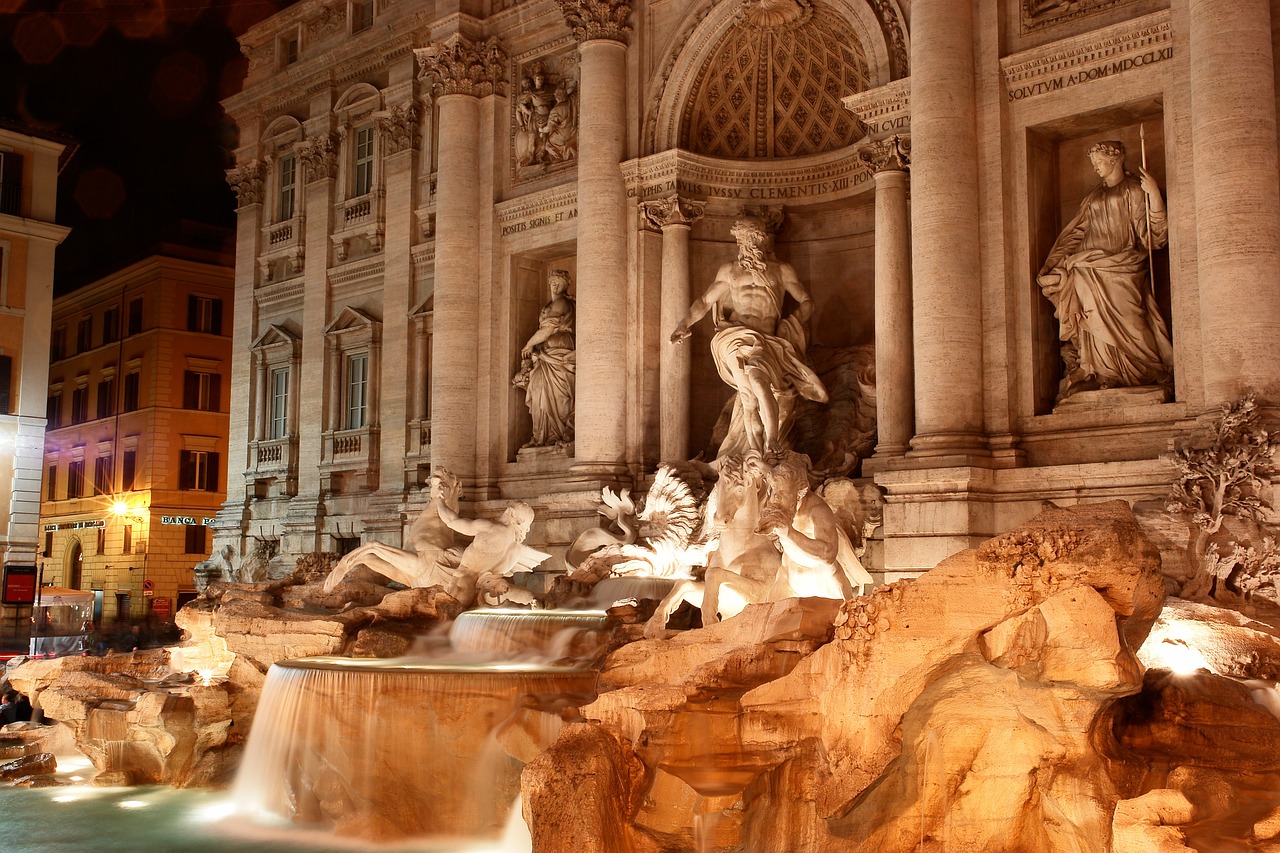 Trevi Fountain, Rome's Outdoor Gems