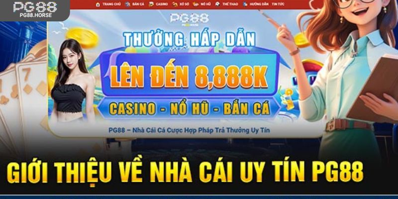 Khám phá tổng quan về trang web Pg88.com