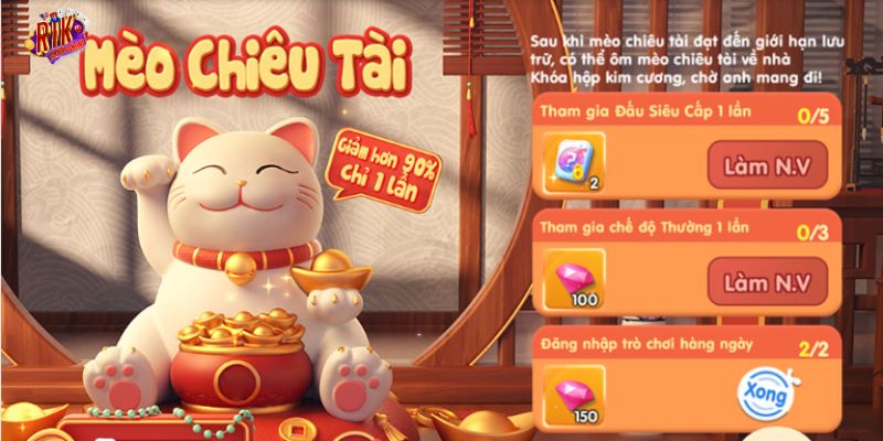 Đặc điểm của game Mèo Chiêu Tài