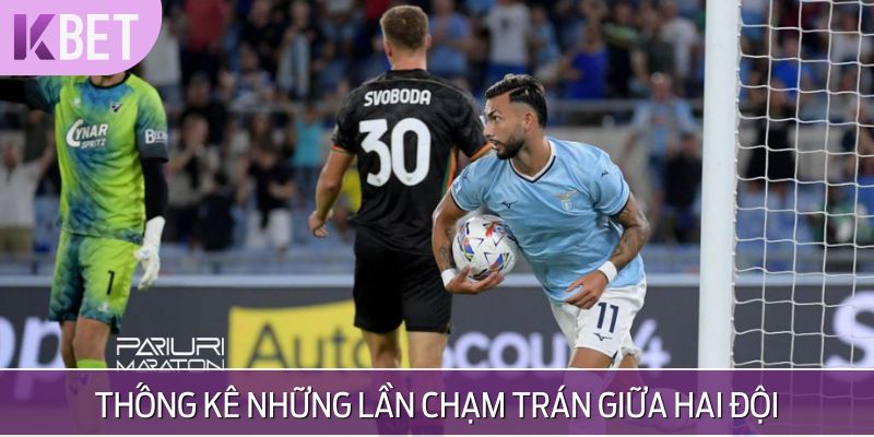 minh hoạ thống kê số lần đối đầu