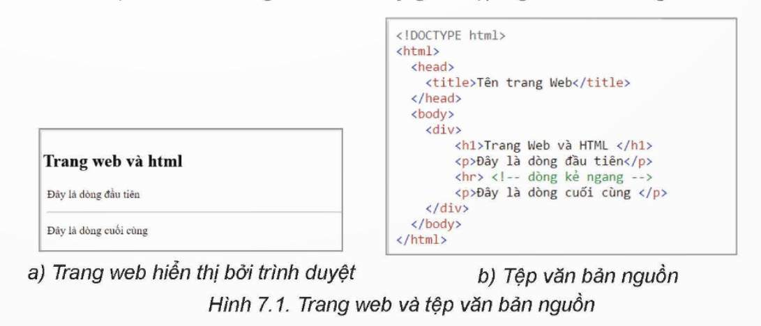 BÀI 7. HTML VÀ CẤU TRÚC TRANG WEB