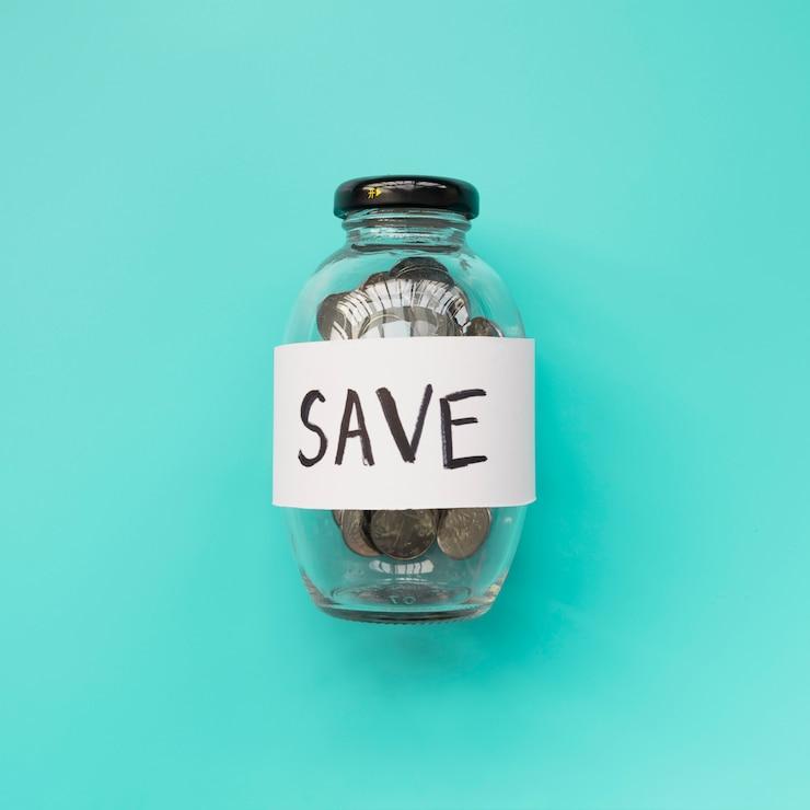 Saving jars lying