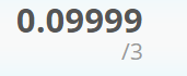 0.0999