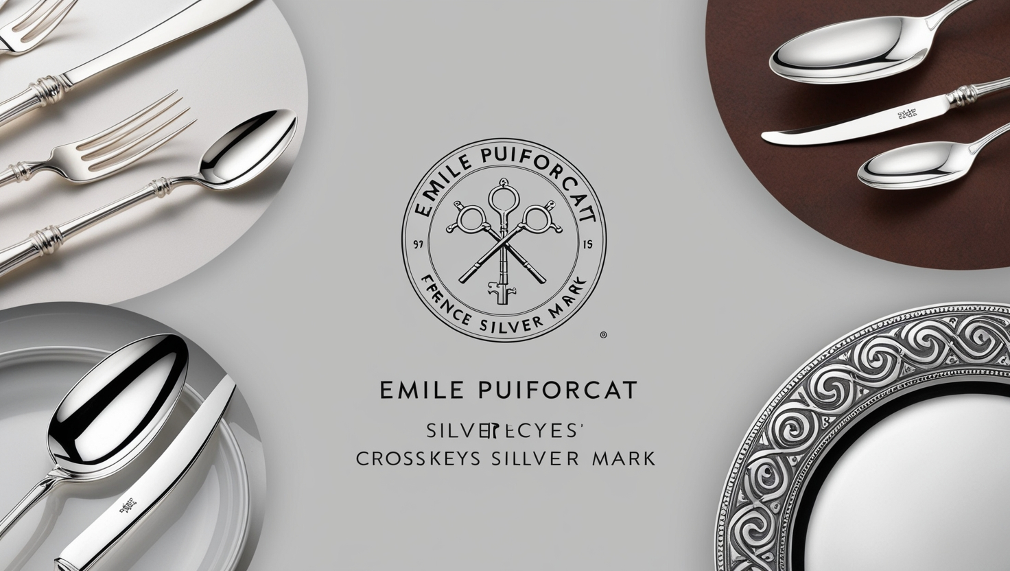 Emile Puiforcat Crosskeys Silver Mark