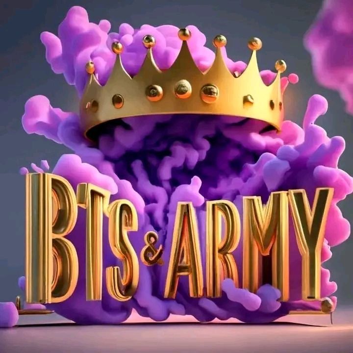 This contain an image of the BTS ARMY logo