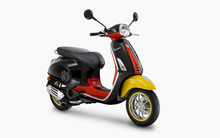 Vespa PRIMAVERA DISNEY MICKEY MOUSE EDITION BY VESPA 150 I-Get ABS