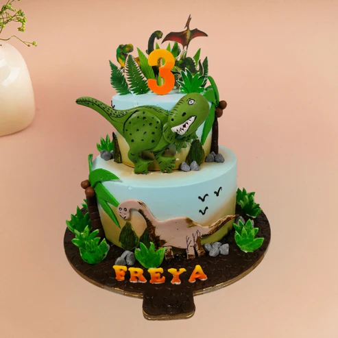 Dinosaur Adventure Cake | Cakofy