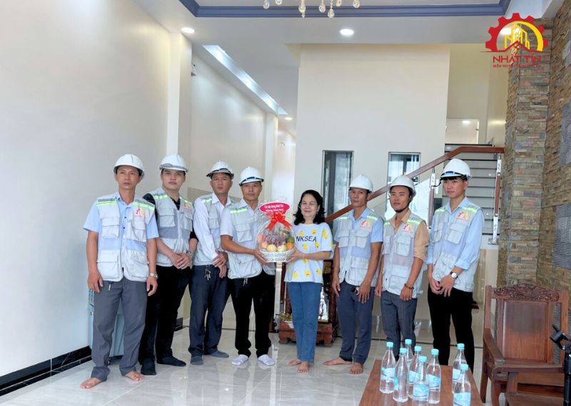 dự án xây nhà phố Tân Cổ Điển cho gia đình chú Nam Nhất Tín