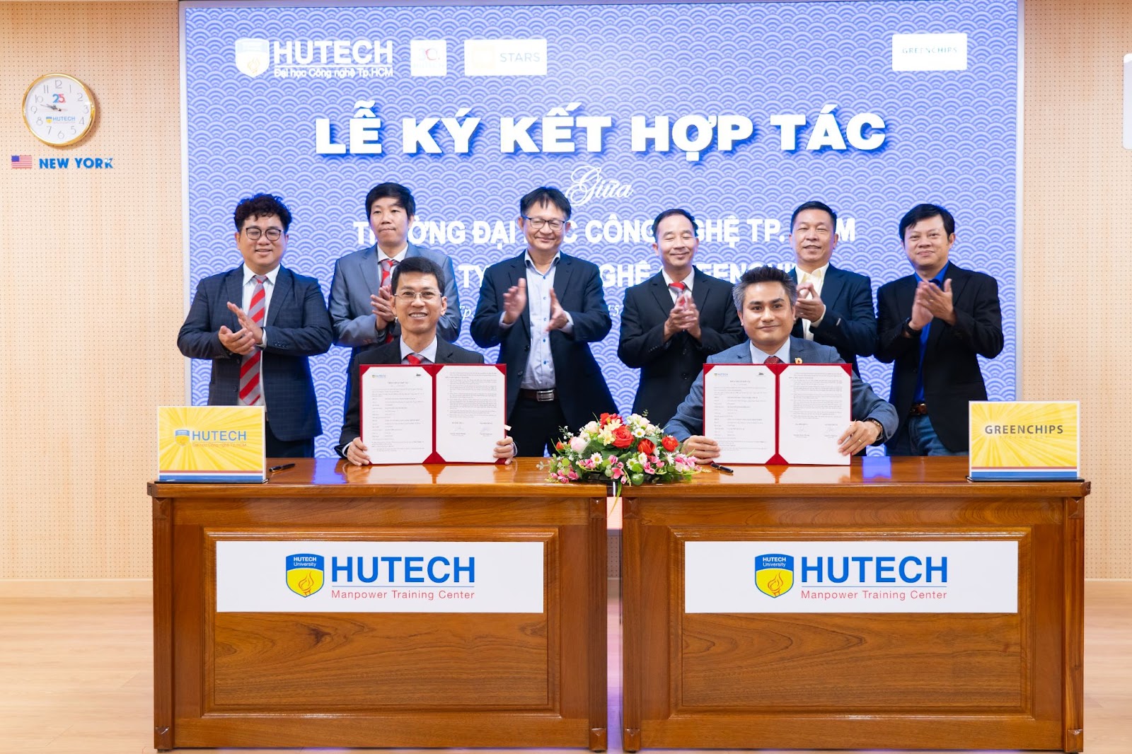 The celeration clinches MOU both Greenchips and HUTECH