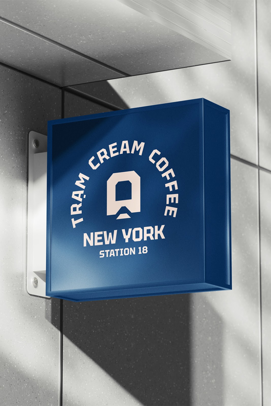Image from the Tram Cream Coffee: A Journey in Branding & Packaging Designarticle on Abduzeedo