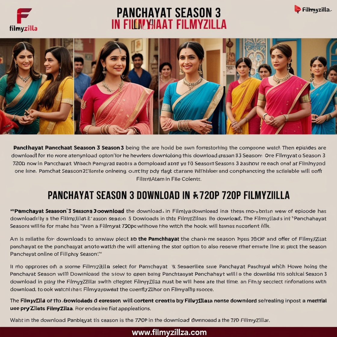 Panchayat Season 3 Download in Filmyzilla 720p Filmyzilla