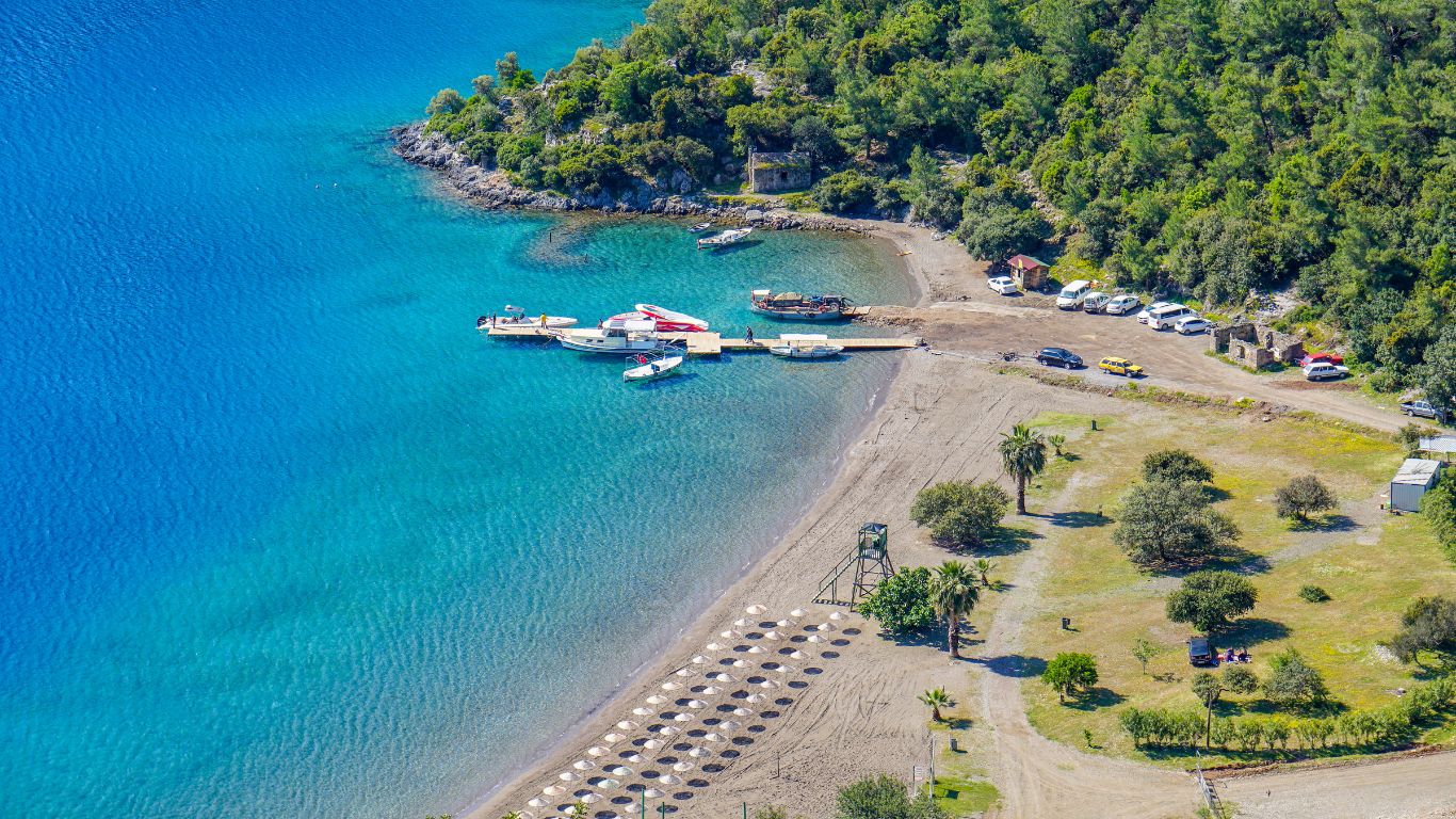 شاطئ دالامان - رحلات دالامان -رحلات تركيا-مواكب للسياحة - Dalaman Beach- Trips to Dalaman-Trips to Turkey-Mawakeb Travel