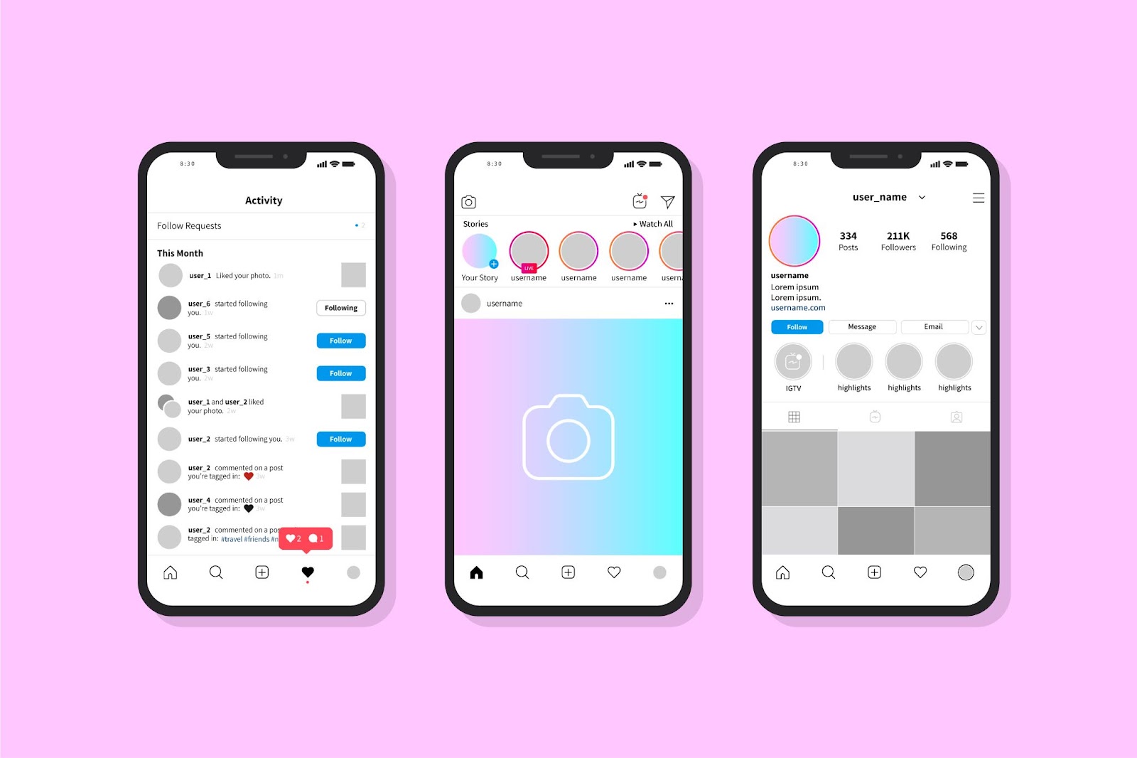 how to switch to personal account on instagram